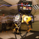 Illustration for article titled Watch This Bipedal Robot Get Hammered With Dodgeballs